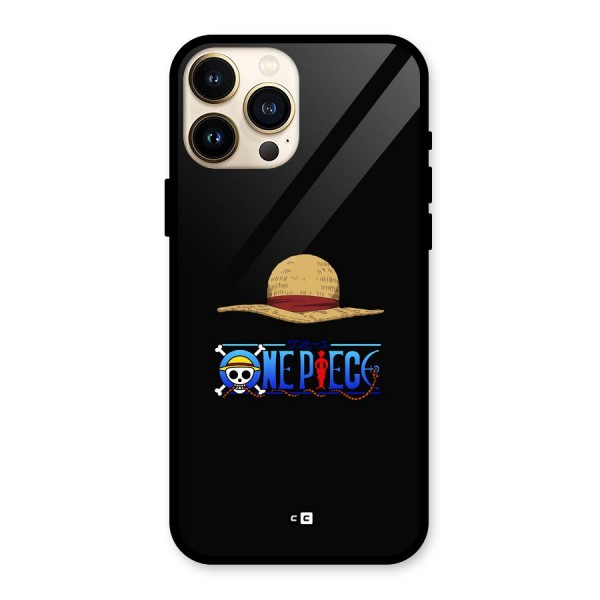 Straw Hat Glass Back Case for iPhone 13 Pro Max