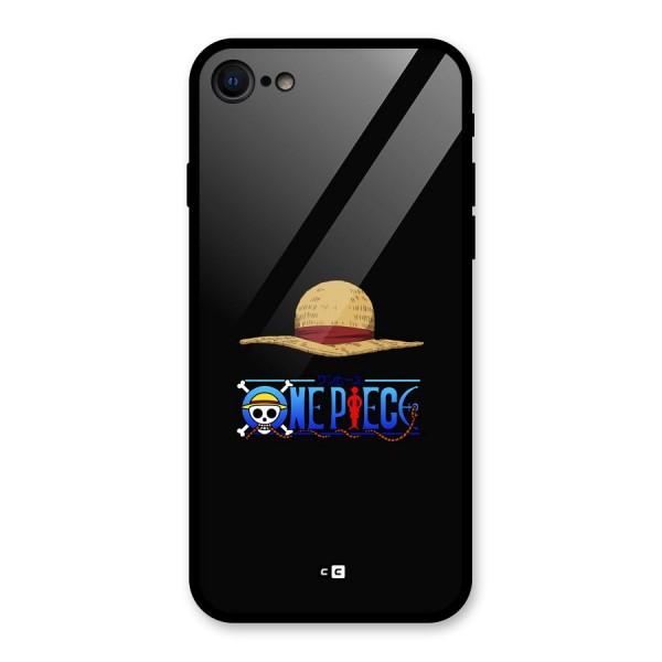 Straw Hat Glass Back Case for iPhone 7