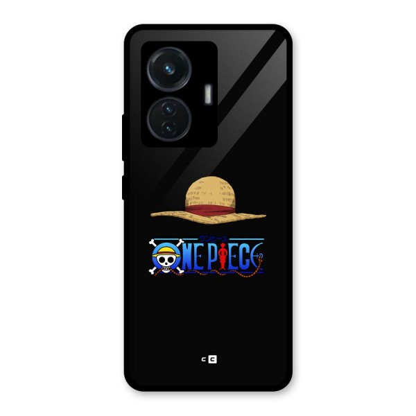 Straw Hat Glass Back Case for iQOO Z6 44W