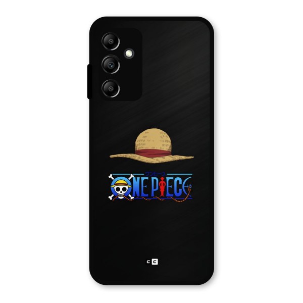 Straw Hat Metal Back Case for Galaxy A14 5G