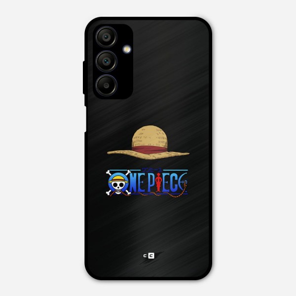 Straw Hat Metal Back Case for Galaxy A15 5G