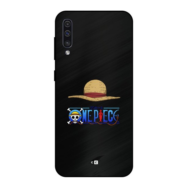 Straw Hat Metal Back Case for Galaxy A30s