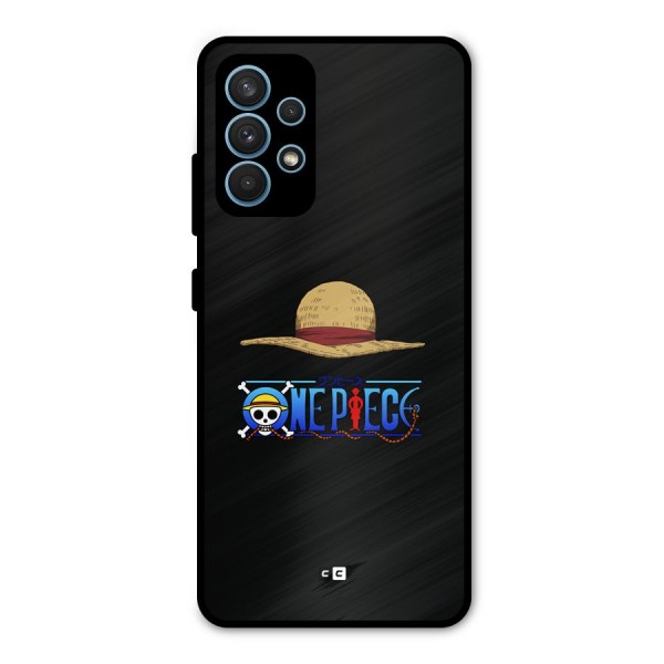 Straw Hat Metal Back Case for Galaxy A32