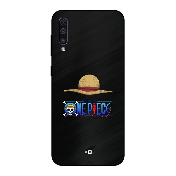 Straw Hat Metal Back Case for Galaxy A50