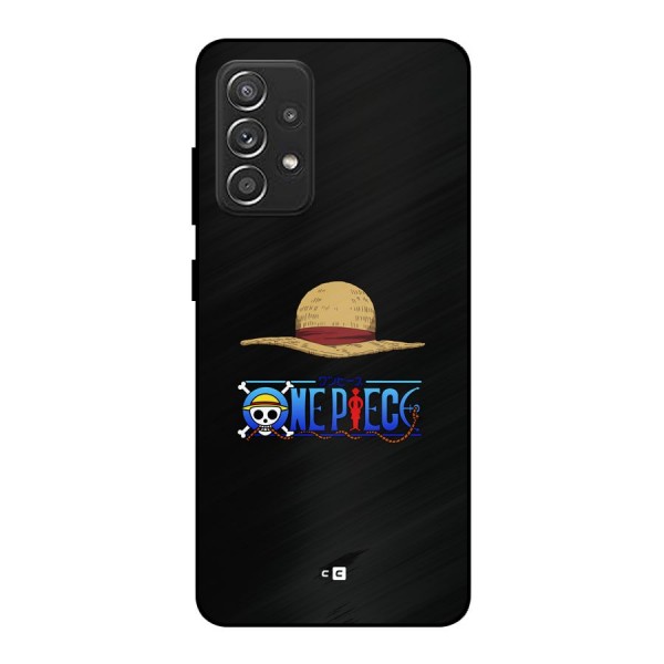 Straw Hat Metal Back Case for Galaxy A52