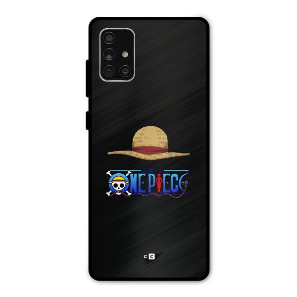 Straw Hat Metal Back Case for Galaxy A71