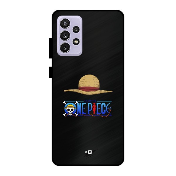 Straw Hat Metal Back Case for Galaxy A72