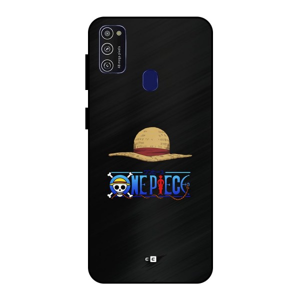 Straw Hat Metal Back Case for Galaxy M21