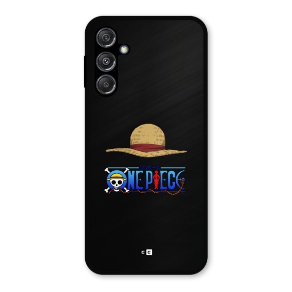Straw Hat Metal Back Case for Galaxy M34 5G