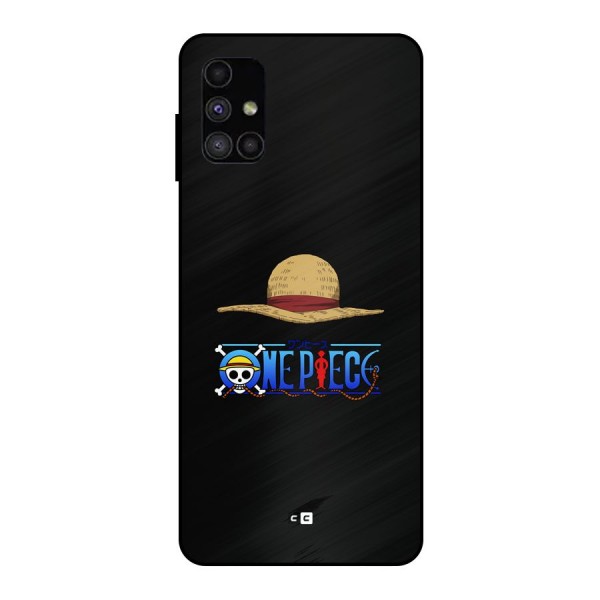 Straw Hat Metal Back Case for Galaxy M51