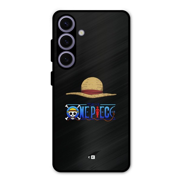 Straw Hat Metal Back Case for Galaxy S24