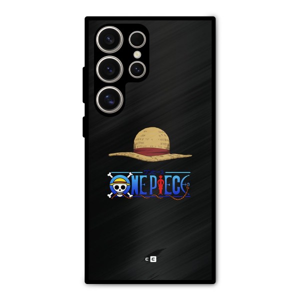 Straw Hat Metal Back Case for Galaxy S24 Ultra