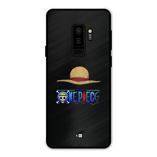 Straw Hat Metal Back Case for Galaxy S9 Plus