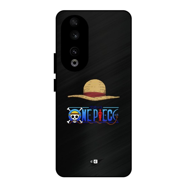 Straw Hat Metal Back Case for Honor 90
