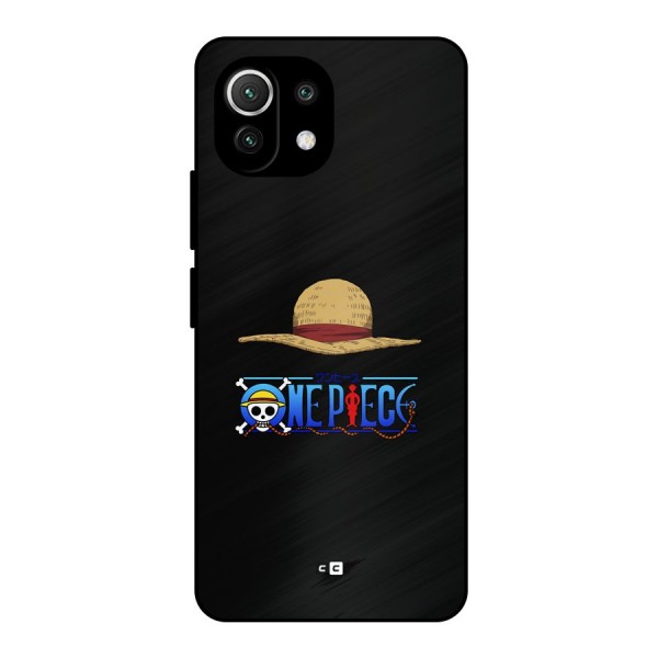 Straw Hat Metal Back Case for Mi 11 Lite