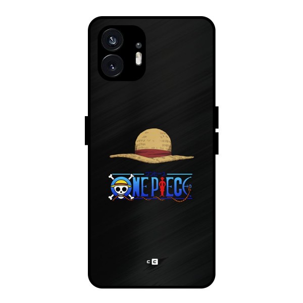 Straw Hat Metal Back Case for Nothing Phone 2