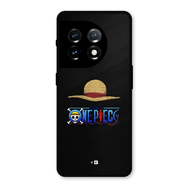 Straw Hat Metal Back Case for OnePlus 11