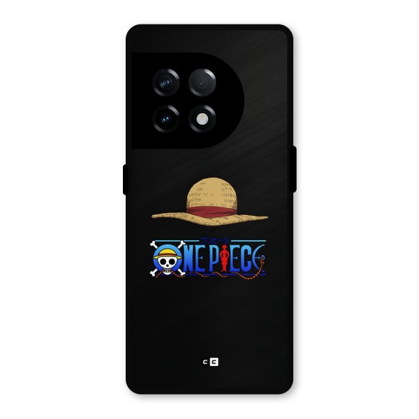 Straw Hat Metal Back Case for OnePlus 11R