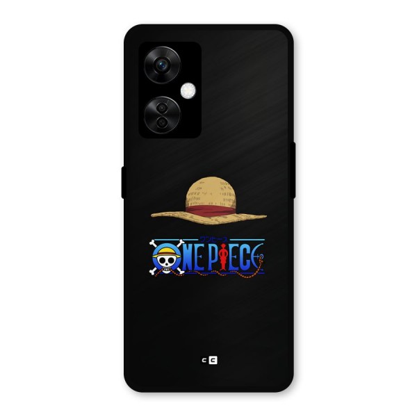 Straw Hat Metal Back Case for OnePlus Nord CE 3 Lite