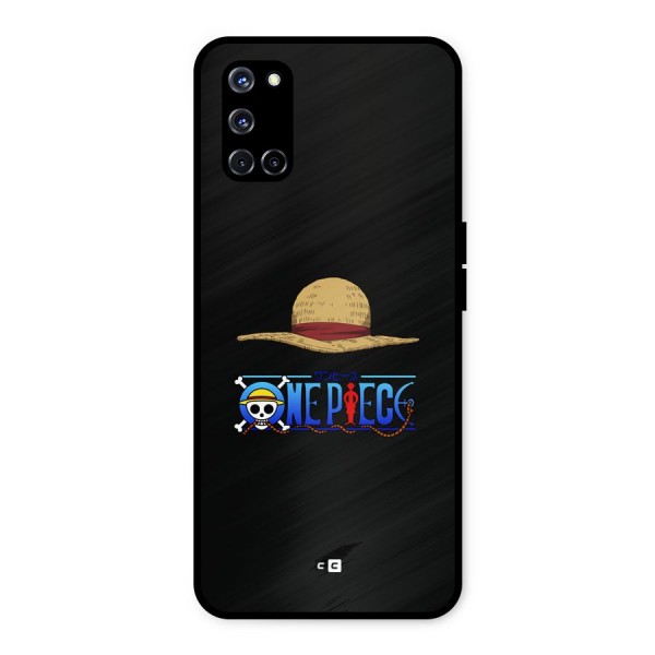 Straw Hat Metal Back Case for Oppo A52