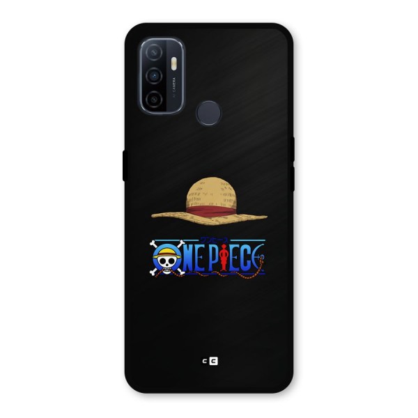 Straw Hat Metal Back Case for Oppo A53