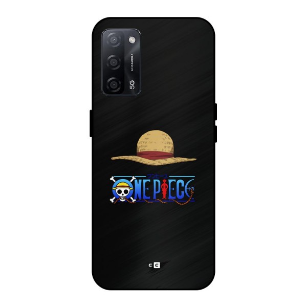 Straw Hat Metal Back Case for Oppo A53s 5G
