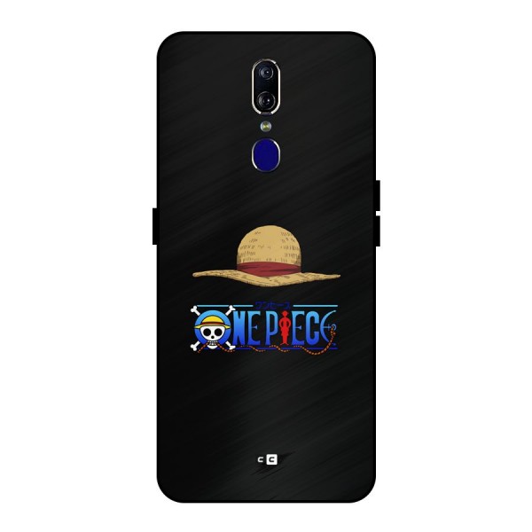 Straw Hat Metal Back Case for Oppo F11