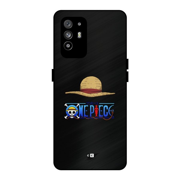 Straw Hat Metal Back Case for Oppo F19 Pro Plus 5G