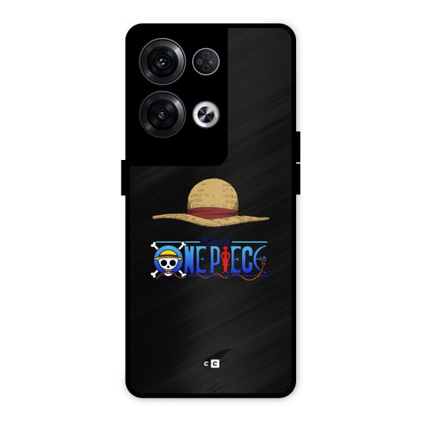 Straw Hat Metal Back Case for Oppo Reno8 Pro 5G