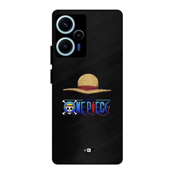 Straw Hat Metal Back Case for Poco F5