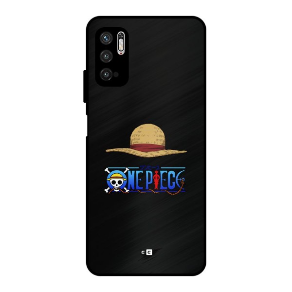 Straw Hat Metal Back Case for Poco M3 Pro 5G