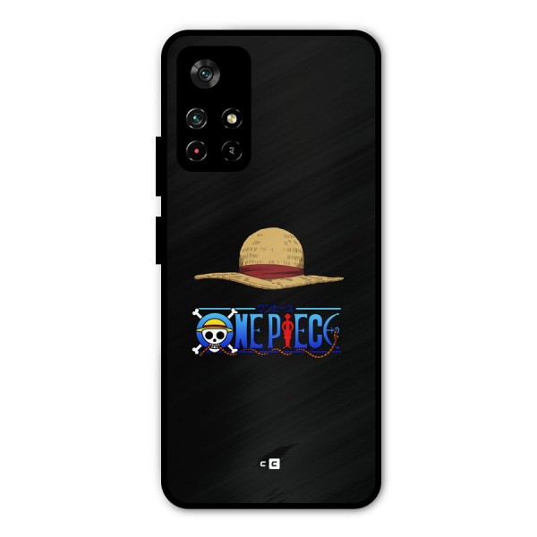 Straw Hat Metal Back Case for Poco M4 Pro 5G