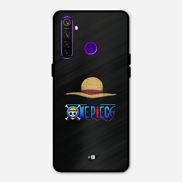 Straw Hat Metal Back Case for Realme 5 Pro