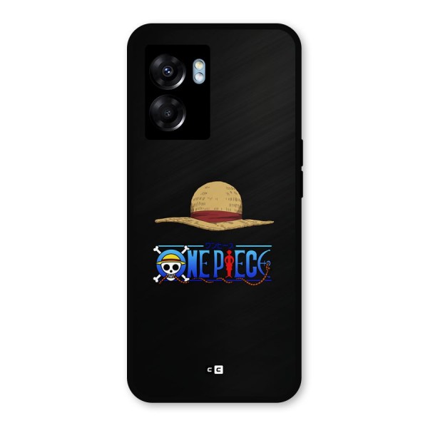 Straw Hat Metal Back Case for Realme Narzo 50 5G