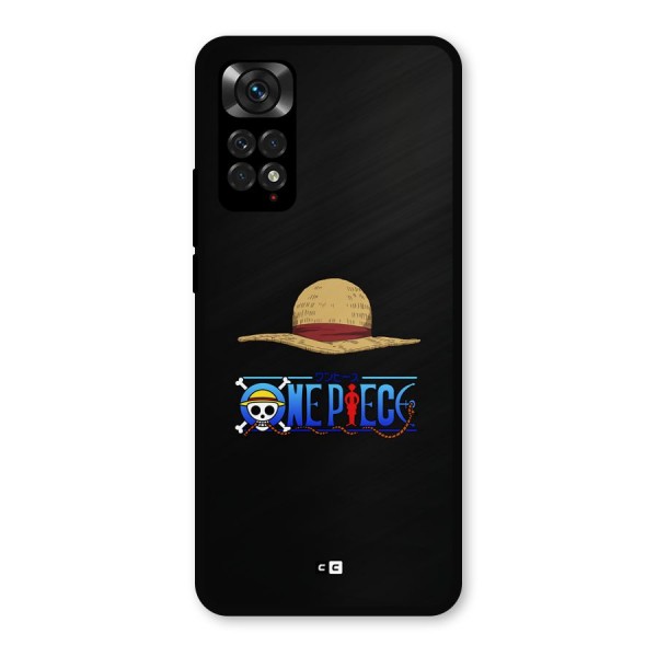 Straw Hat Metal Back Case for Redmi Note 11