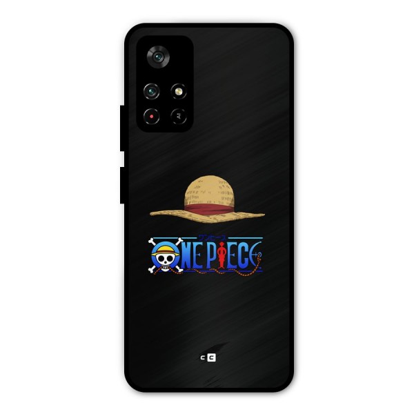 Straw Hat Metal Back Case for Redmi Note 11T 5G