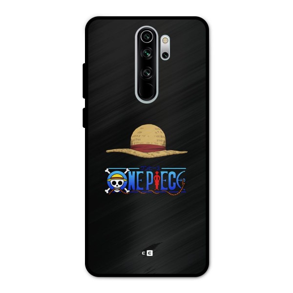 Straw Hat Metal Back Case for Redmi Note 8 Pro