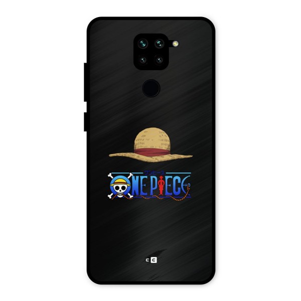 Straw Hat Metal Back Case for Redmi Note 9