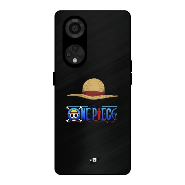 Straw Hat Metal Back Case for Reno8 T 5G