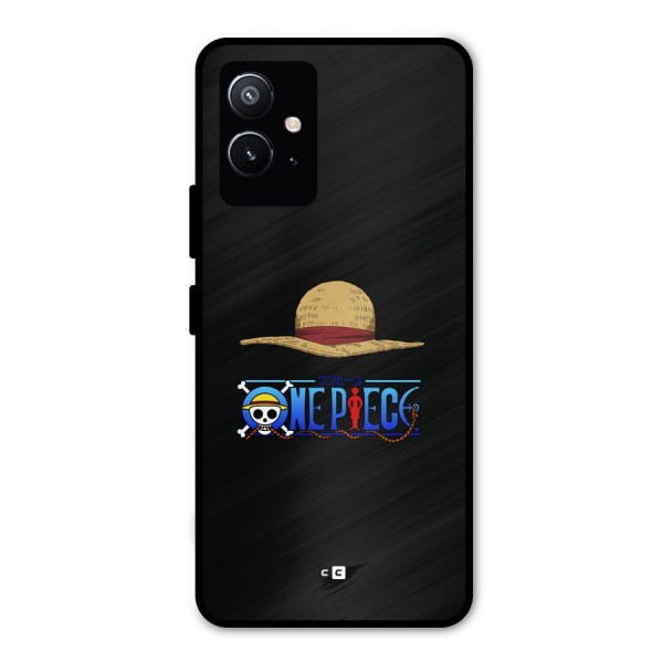 Straw Hat Metal Back Case for Vivo T1 5G