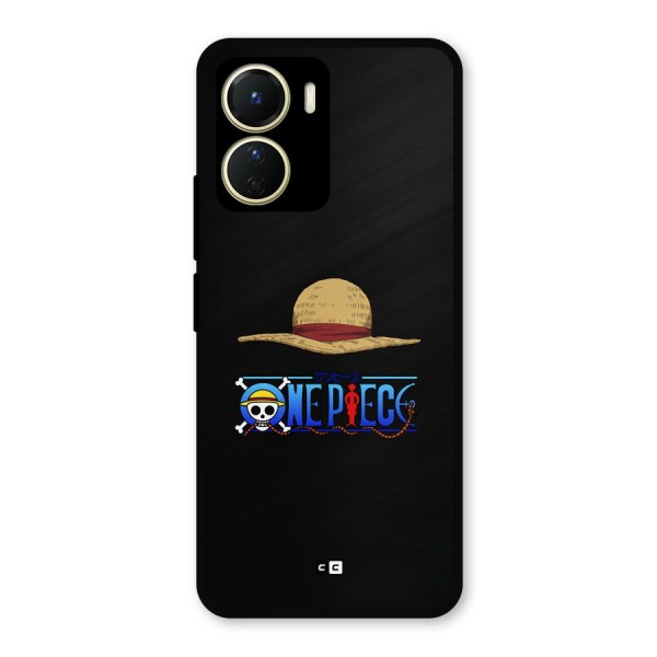 Straw Hat Metal Back Case for Vivo T2x
