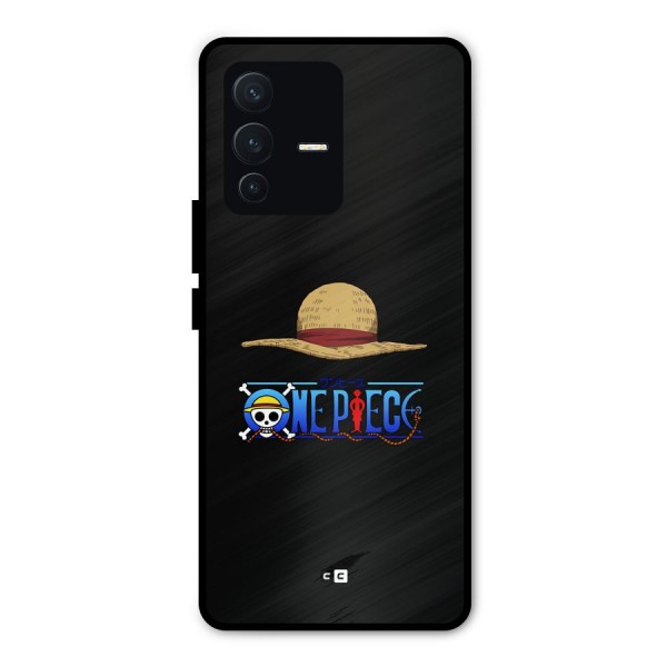 Straw Hat Metal Back Case for Vivo V23 Pro