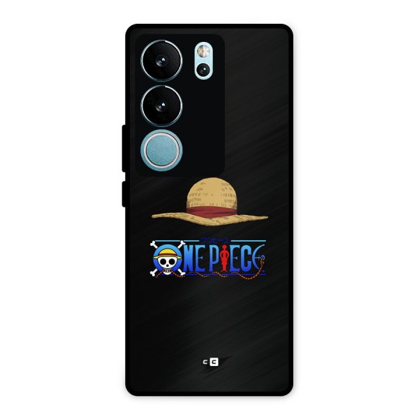 Straw Hat Metal Back Case for Vivo V29