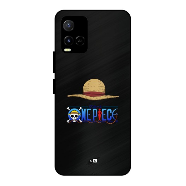 Straw Hat Metal Back Case for Vivo Y21A