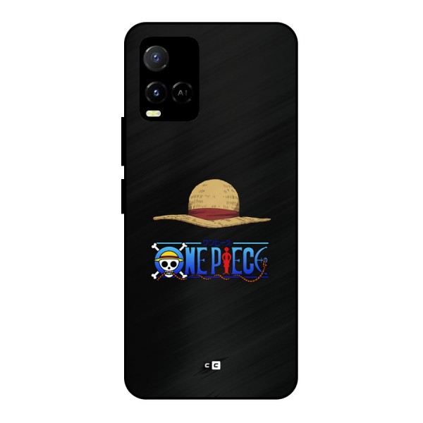 Straw Hat Metal Back Case for Vivo Y21T