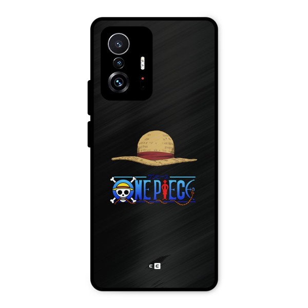 Straw Hat Metal Back Case for Xiaomi 11T Pro