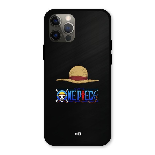 Straw Hat Metal Back Case for iPhone 12 Pro
