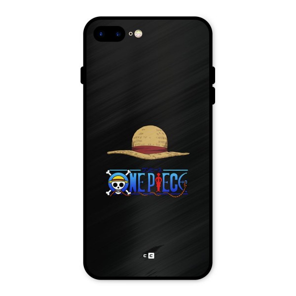 Straw Hat Metal Back Case for iPhone 7 Plus