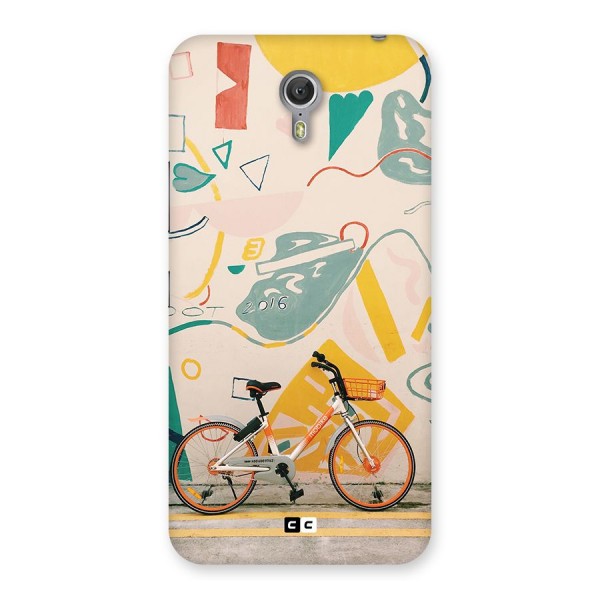 Street Art Bicycle Back Case for Zuk Z1