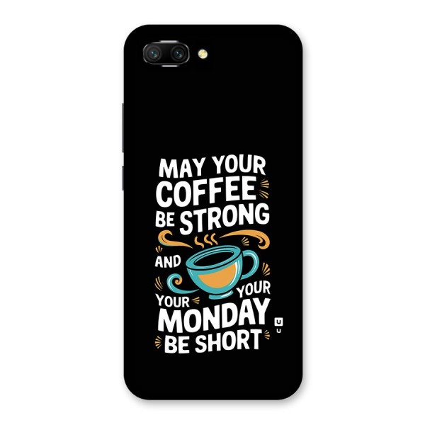 Strong Coffee Back Case for Honor 10
